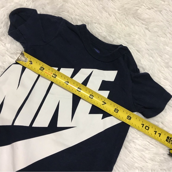 Nike | Blue tee Onesie for babies sz 6-9 mos, navy - Picture 7 of 11